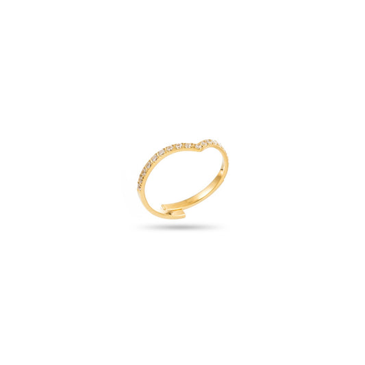 Bague en V