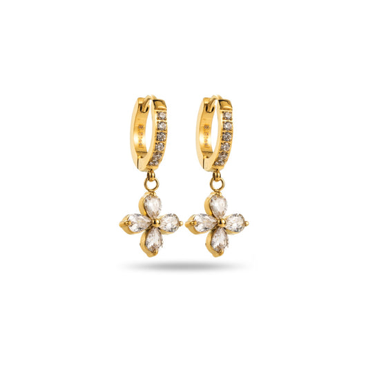 Boucle d'oreille Créole Féerique