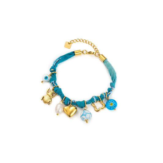 Bracelet Breloques scarabée