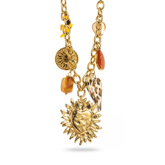 Collier Breloque Léo