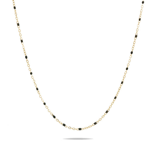 Collier Mimi ( noir , bleu turquoise , ou blanc )