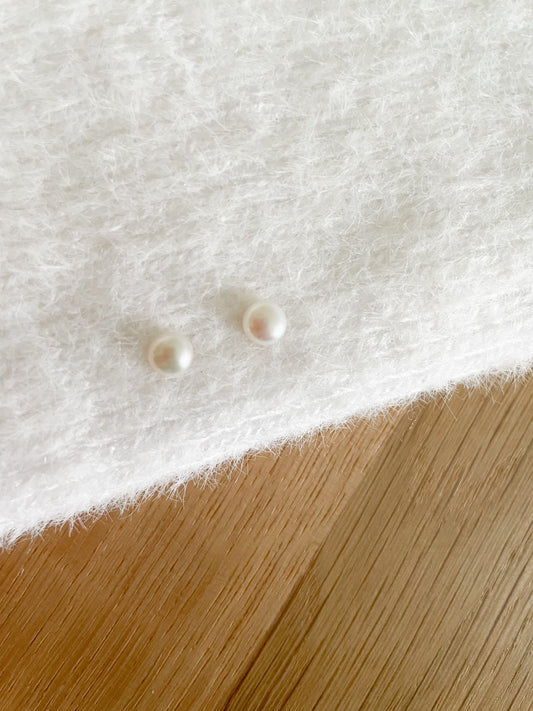 Boucle d’oreille Perle