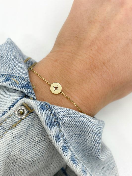 Bracelet Mini Cercle Etoile
